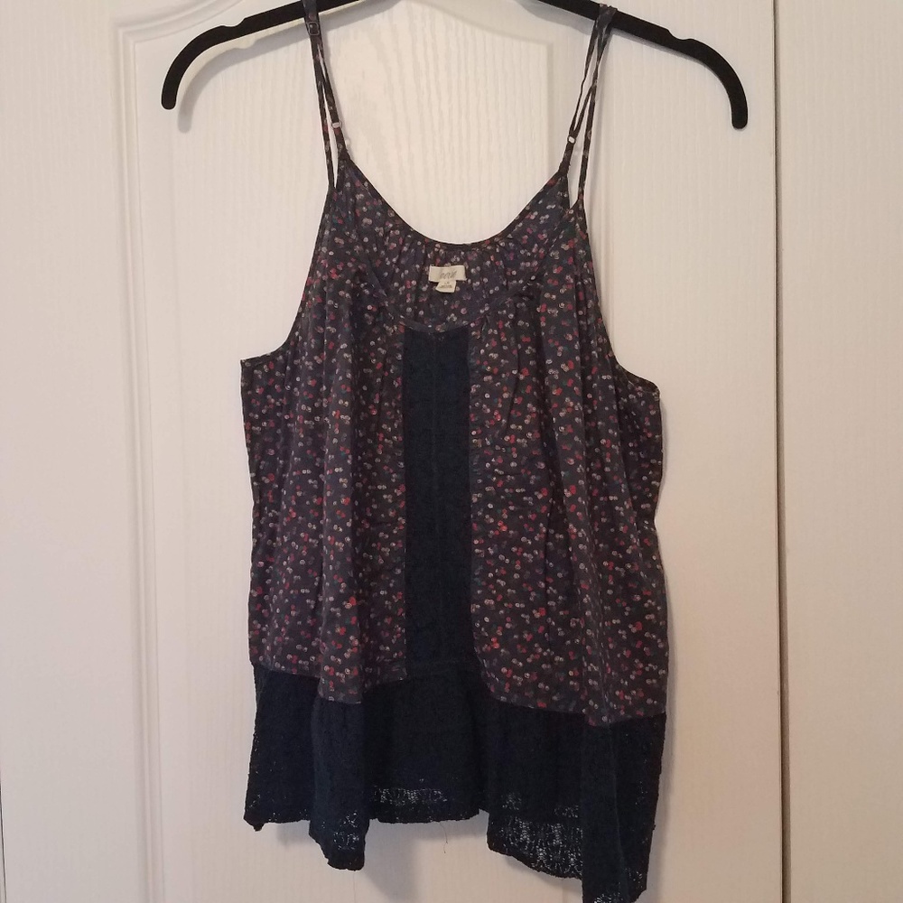 American Eagle Aerie Lace Tank Top